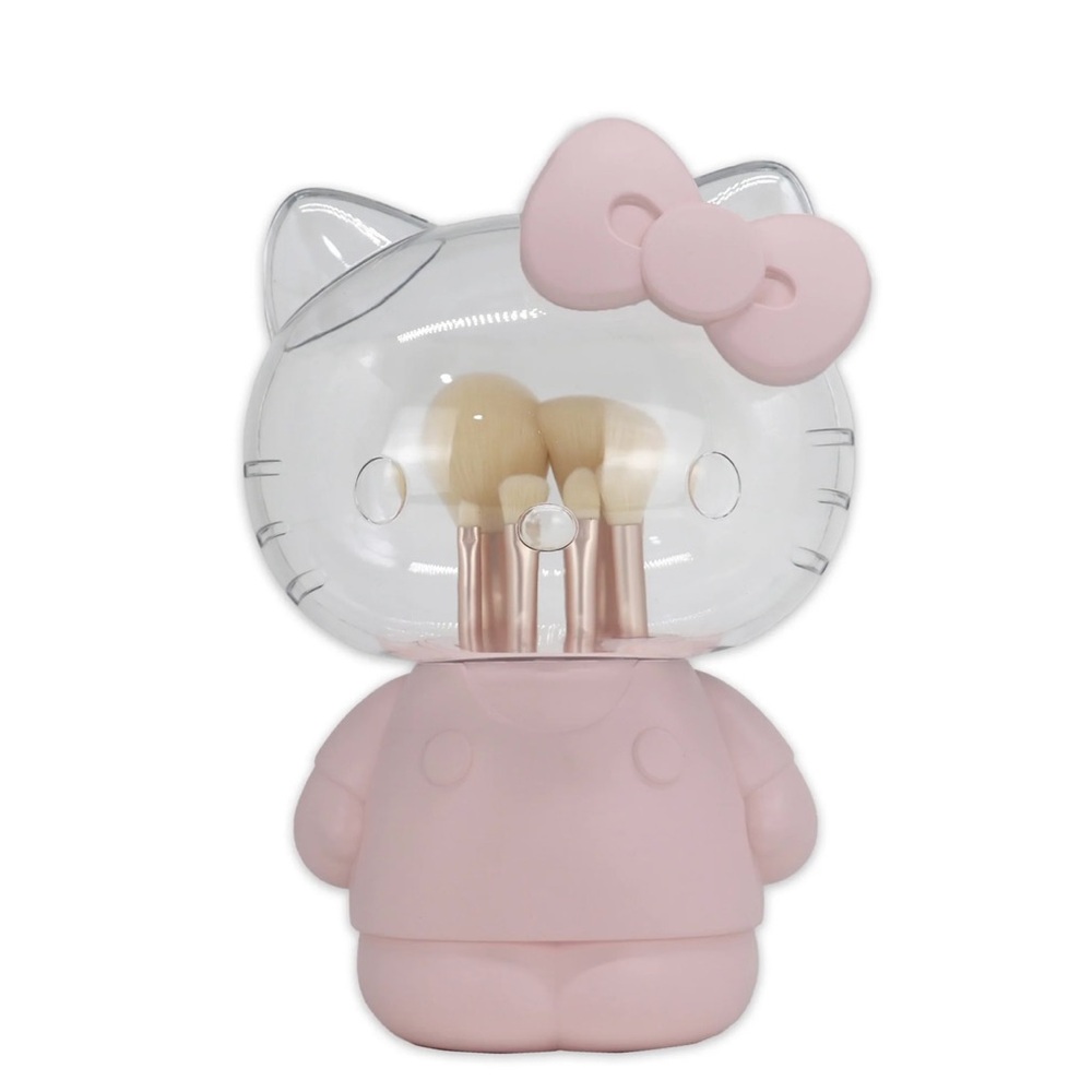NIB Impressions Vanity Hello Kitty 6 pc brush set